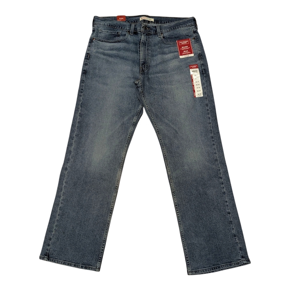 Levi's Signature Men's Relaxed Denim Jeans in Classic Blue NWT